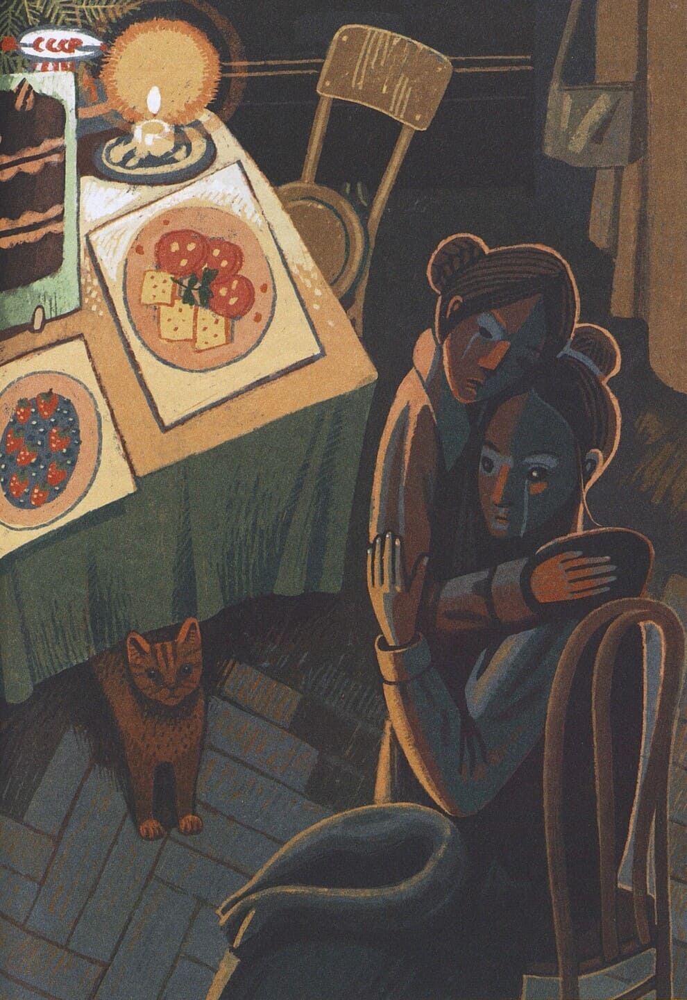 Ольга Батлер. Последний кот в сапогах : повесть о дружбе и спасении в блокадном городе