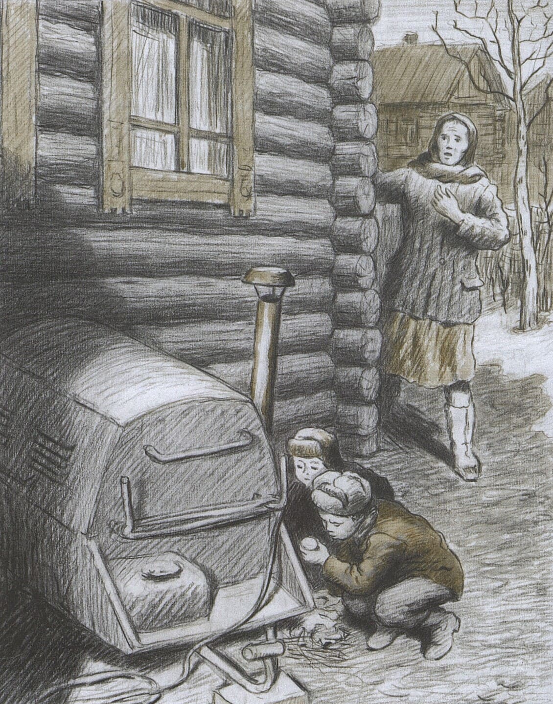 Валентин Сафонов. Землянка