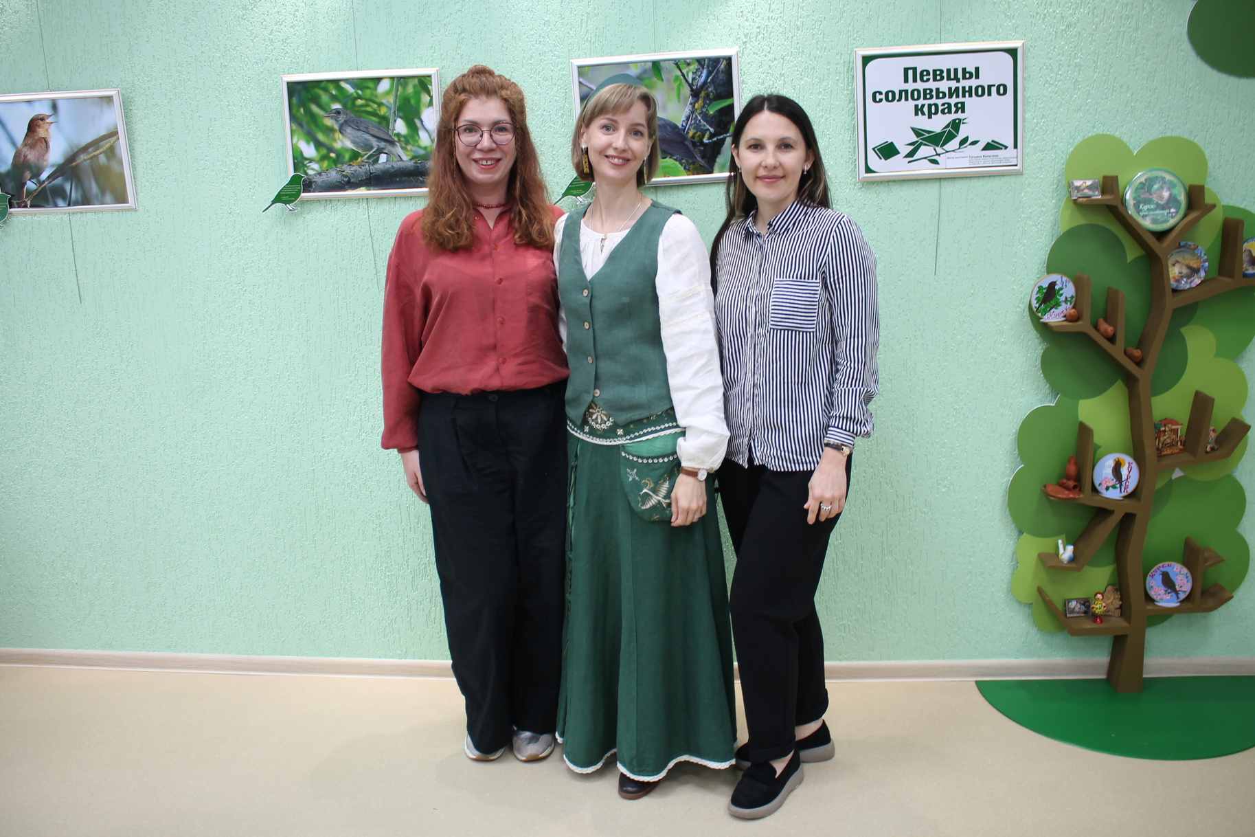 Анна Золотарёва, Екатерина Малахова и Юлия Козмарева